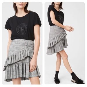 New Club Monaco asymmetrical skirt